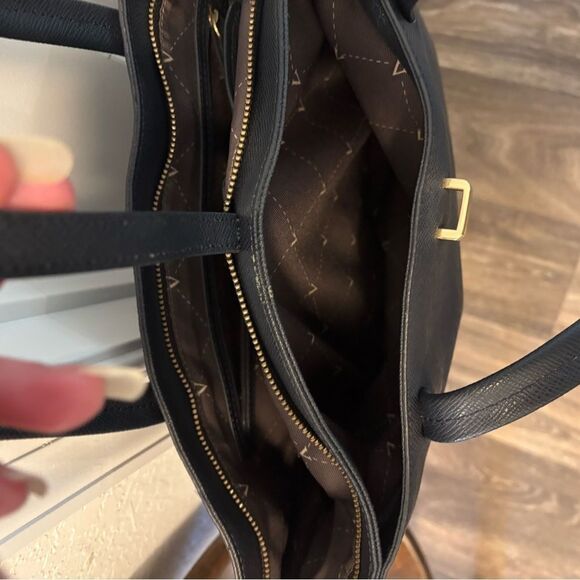 Vince Camuto Leila Handbag Small Tote Navy - Picture 8 of 8